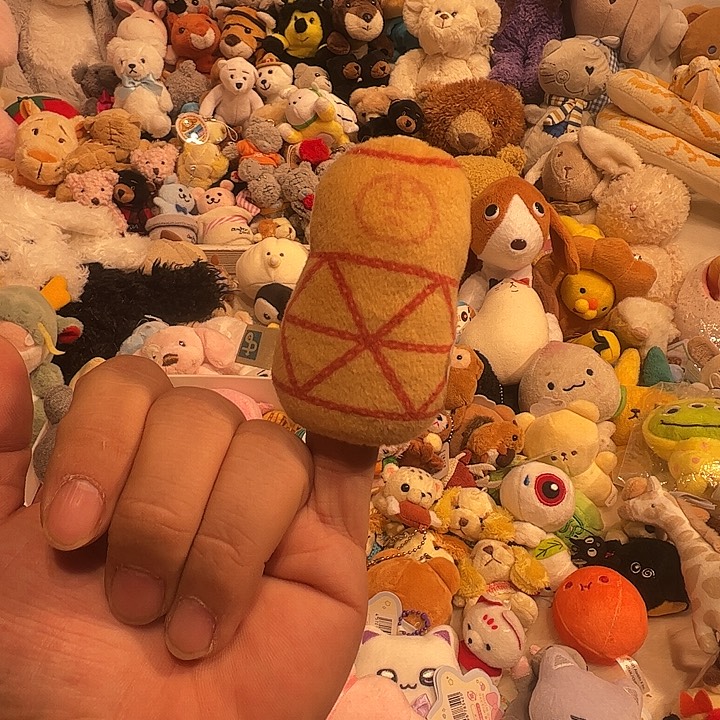 毛绒纸偶哈哈哈哈哈