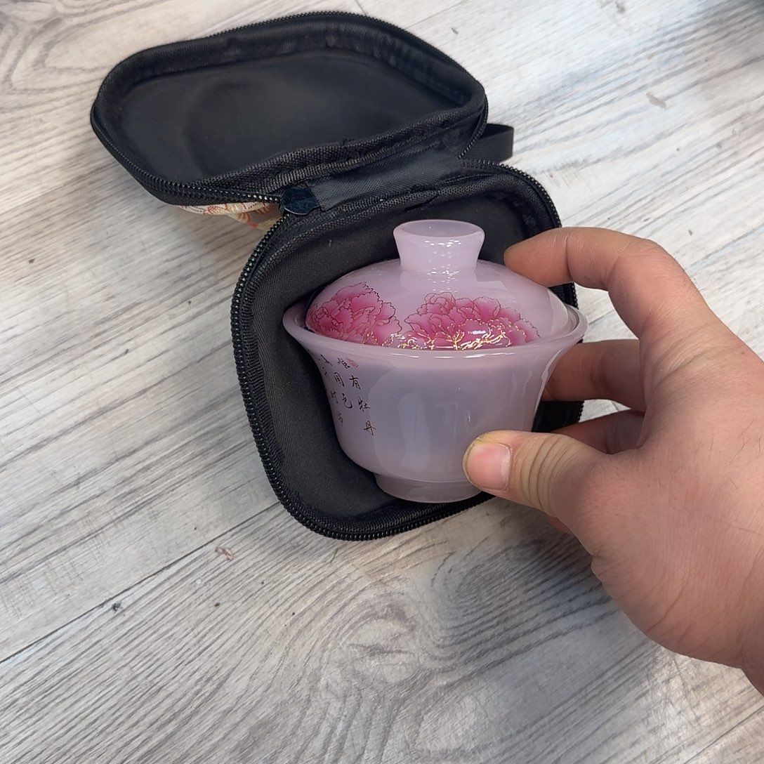 *****粉牡丹旅行套➕刺绣包