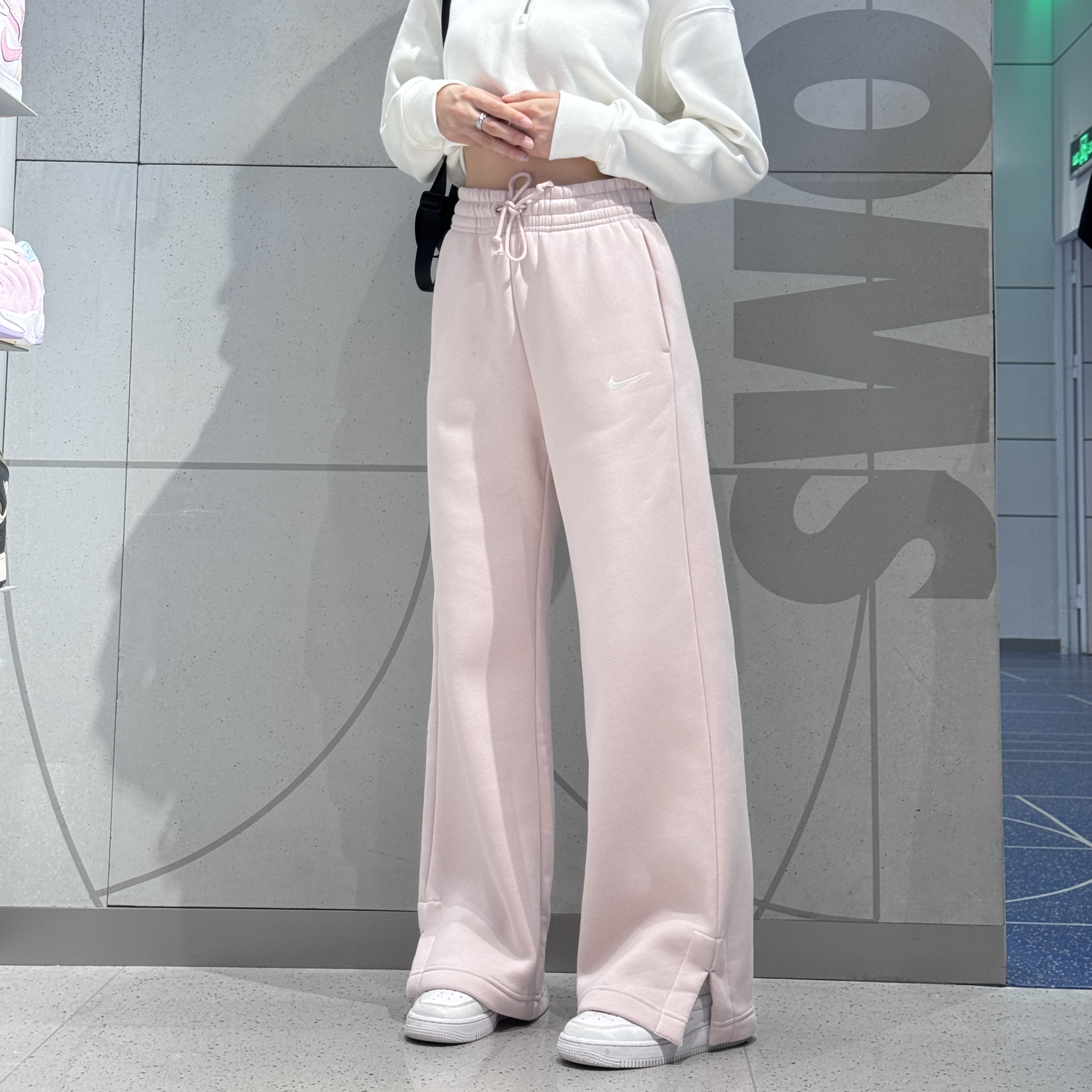 【滔搏联动】Nike耐克女子NSW PHNX FLC HR PANT针织长裤IH1012-667