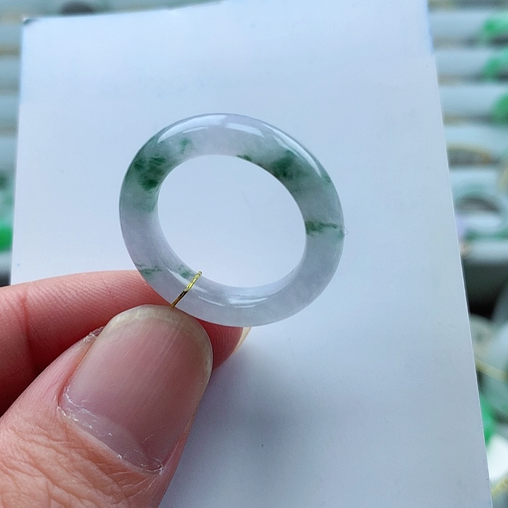 【闪购商品】未镶嵌戒指翡翠17号圈
