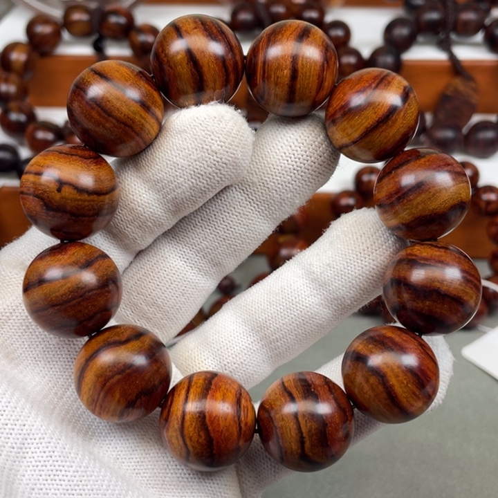 黄花梨/降香黄檀手串/手链海南黄花梨