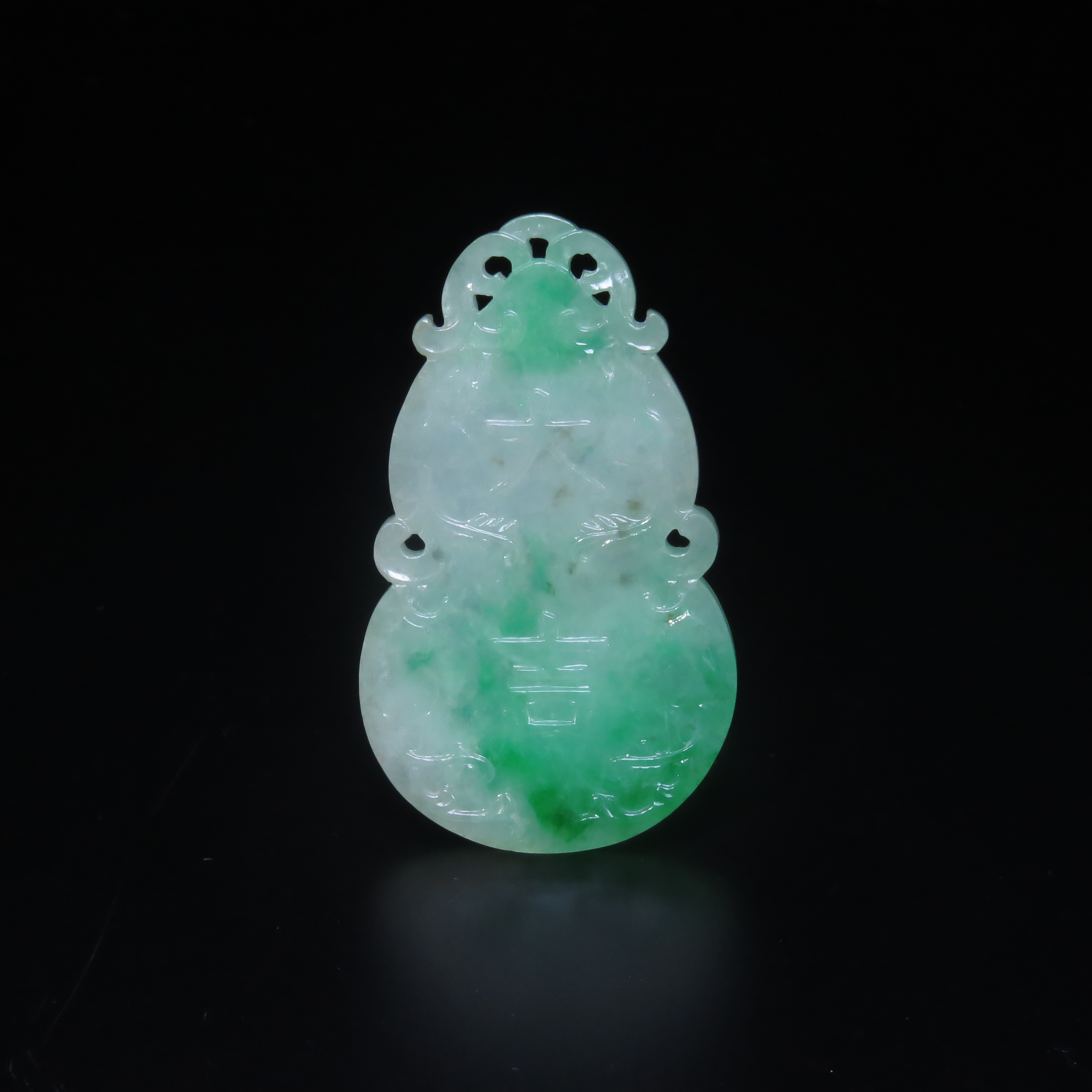 清代翡翠大吉天禧佩/MZ543269/翡翠/民族文物