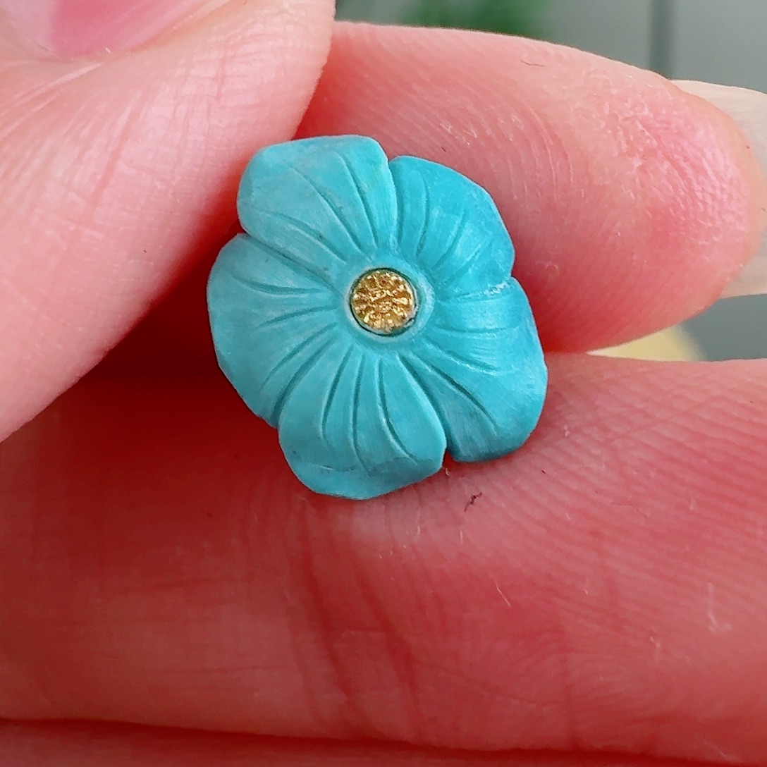 绿松石珠宝奇石未镶嵌