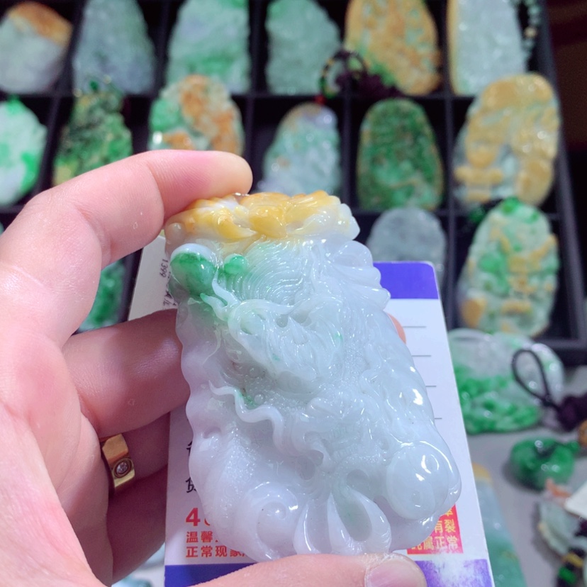 【闪购商品】翡翠颈饰未镶嵌挂件