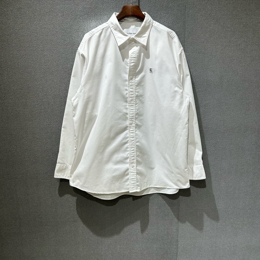 未使用 maje  Calvin Klein（pm）白色长袖衬衫 全新m码/0790