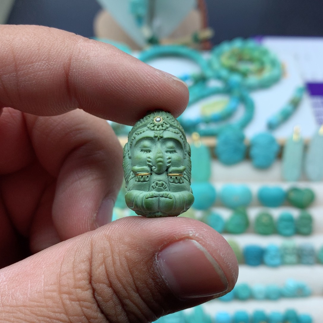 【闪购商品】绿松石珠宝奇石未镶嵌