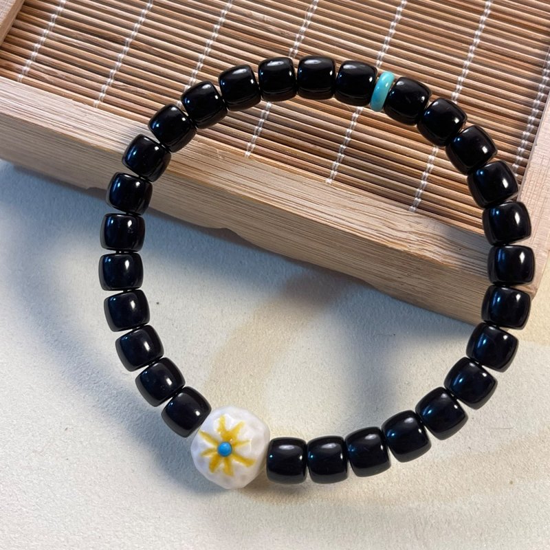 椰蒂｜椰蒂设计款7mm·搭配驼骨 新中式