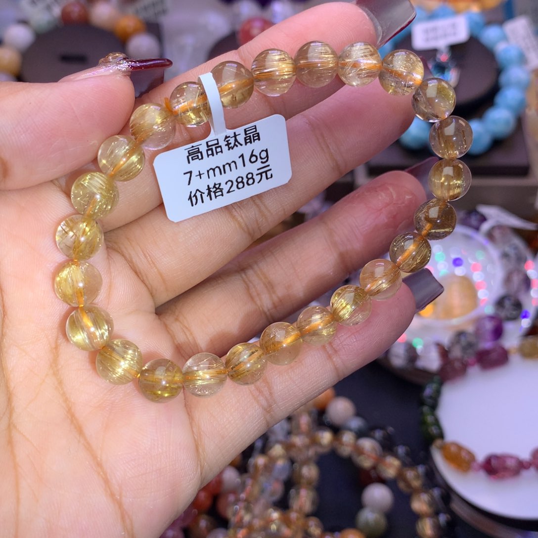 水晶手链未镶嵌手链