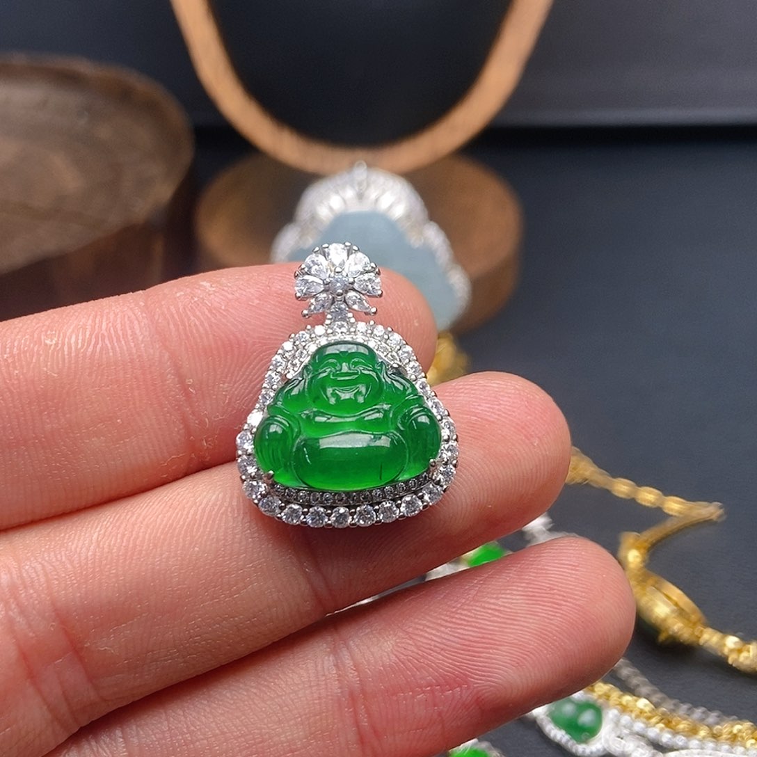 翡翠吊坠(不含链)未镶嵌539吊坠