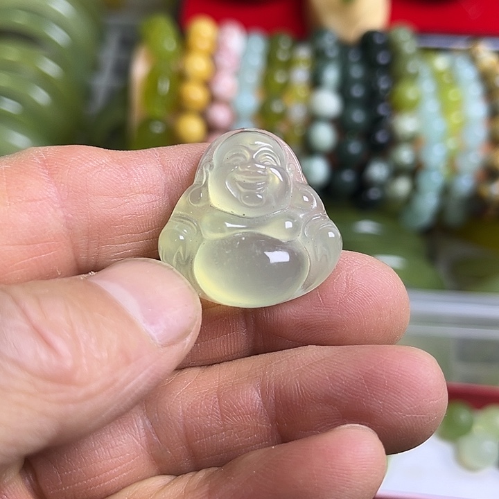 合金蛇纹石玉颈饰