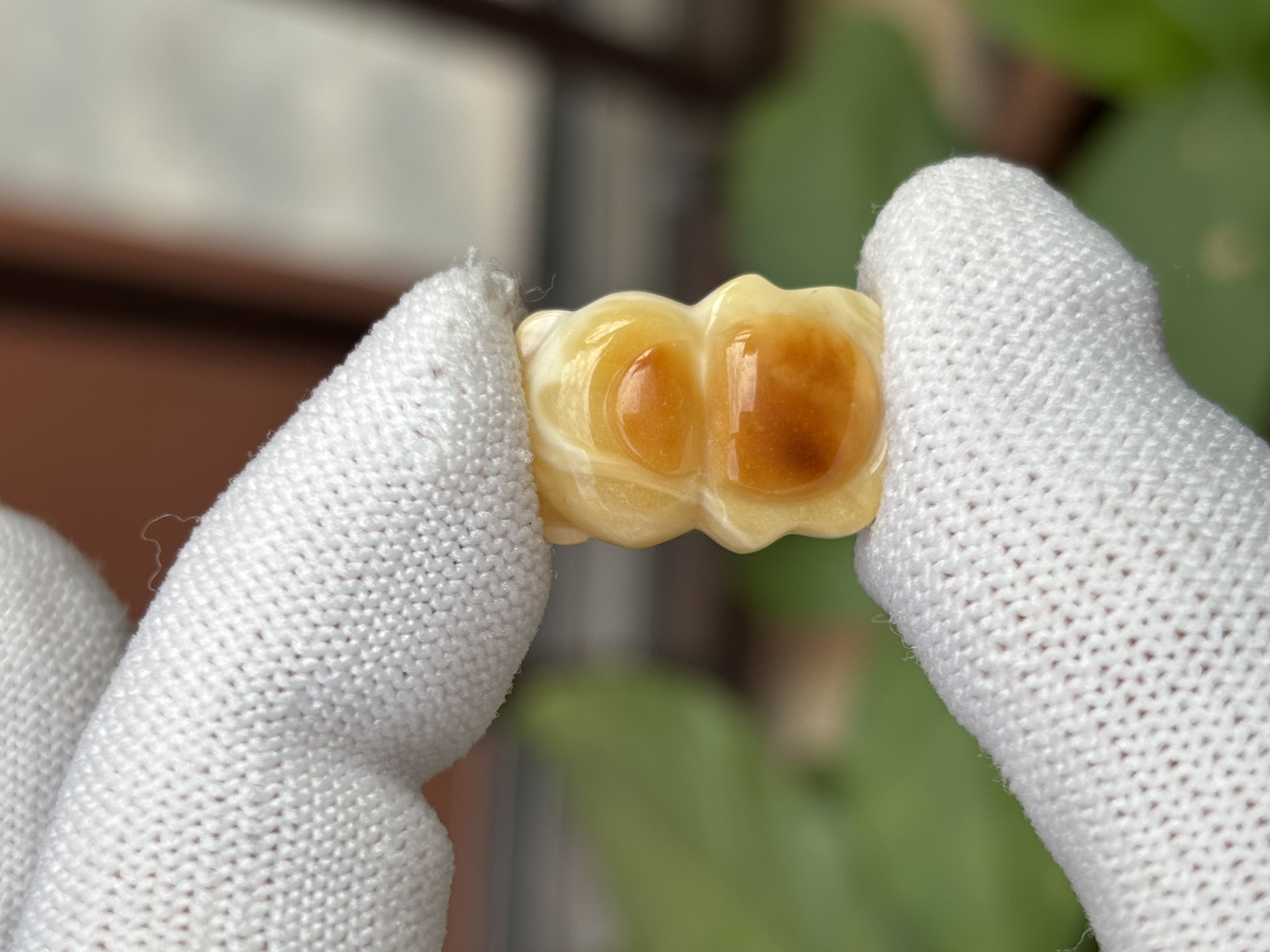 5036天然蜜蜡琥珀小熊14x19.4x7.2mm