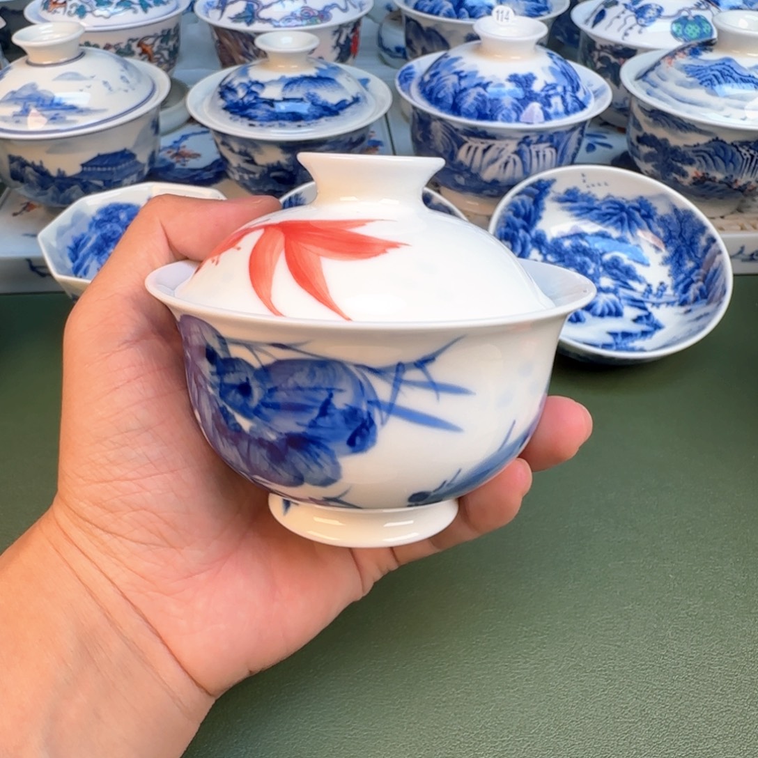 纯手工纯手绘茶具97