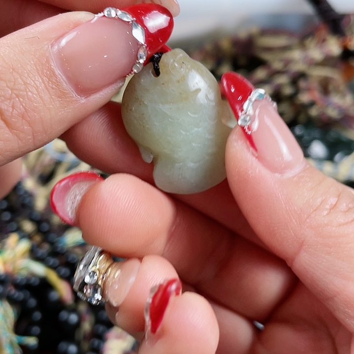 和田玉挂件未镶嵌