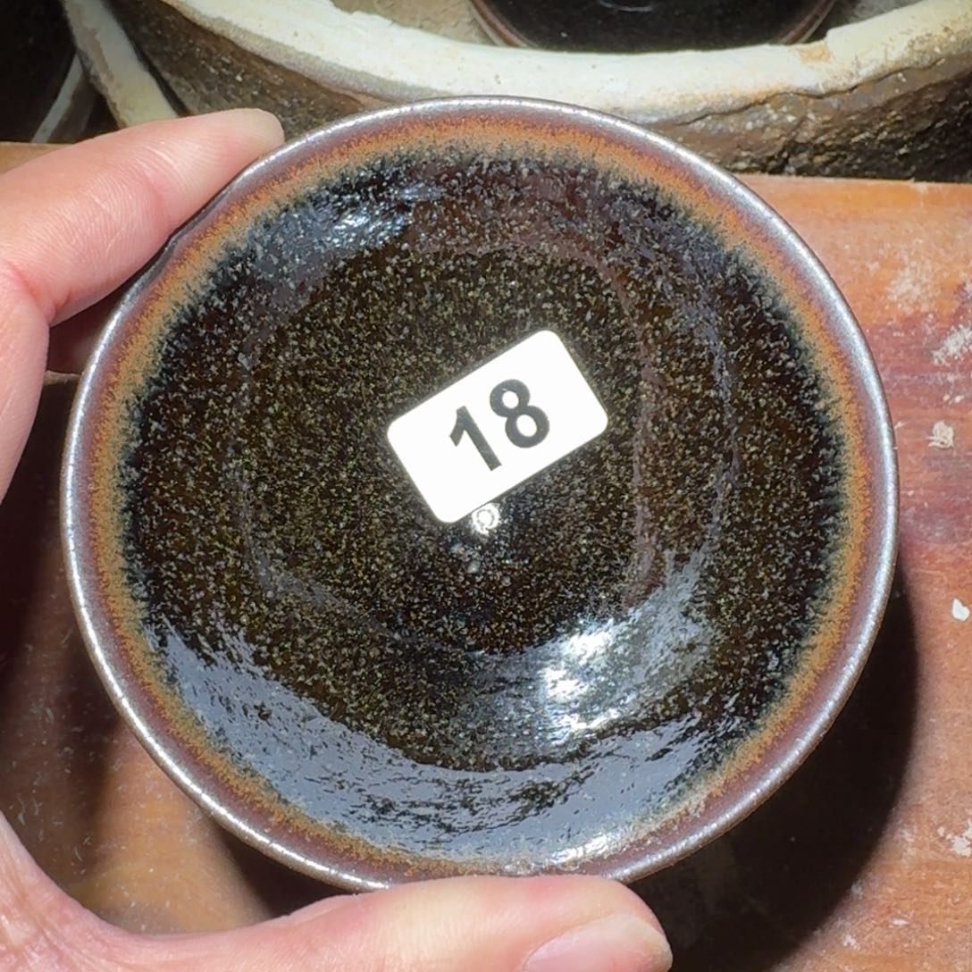 小雨茶盏，手工柴烧，