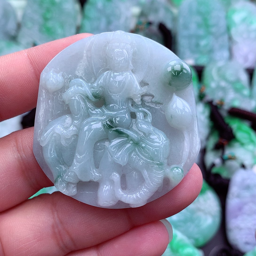 翡翠吊坠(不含链)未镶嵌