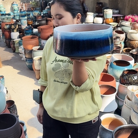 口26高14瑕疵一个盆子。