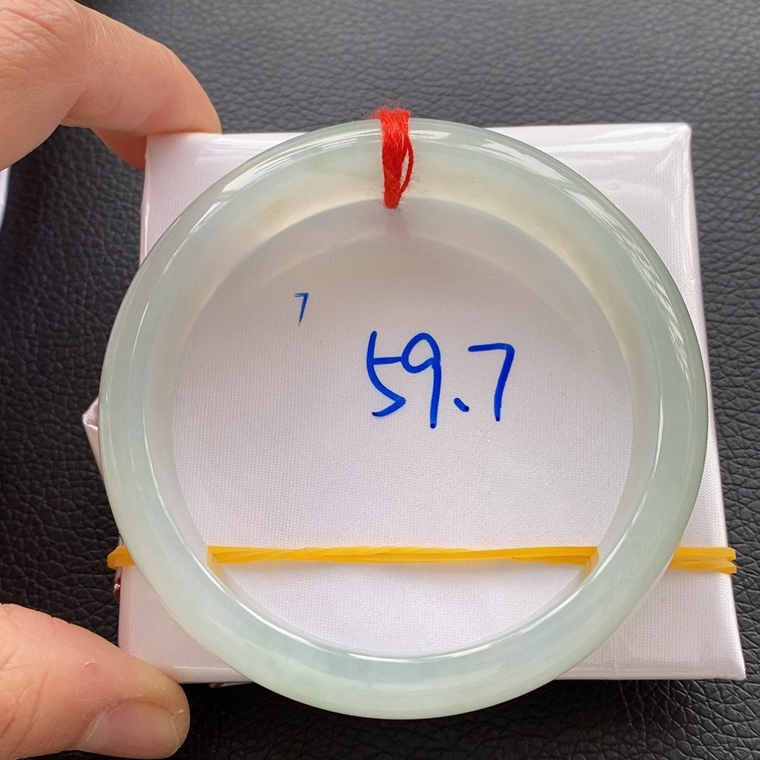 翡翠手镯未镶嵌10冰胶晴底轮胎10