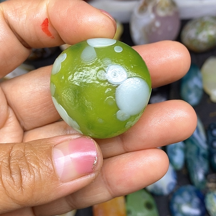 手把件奇石饰品无孔