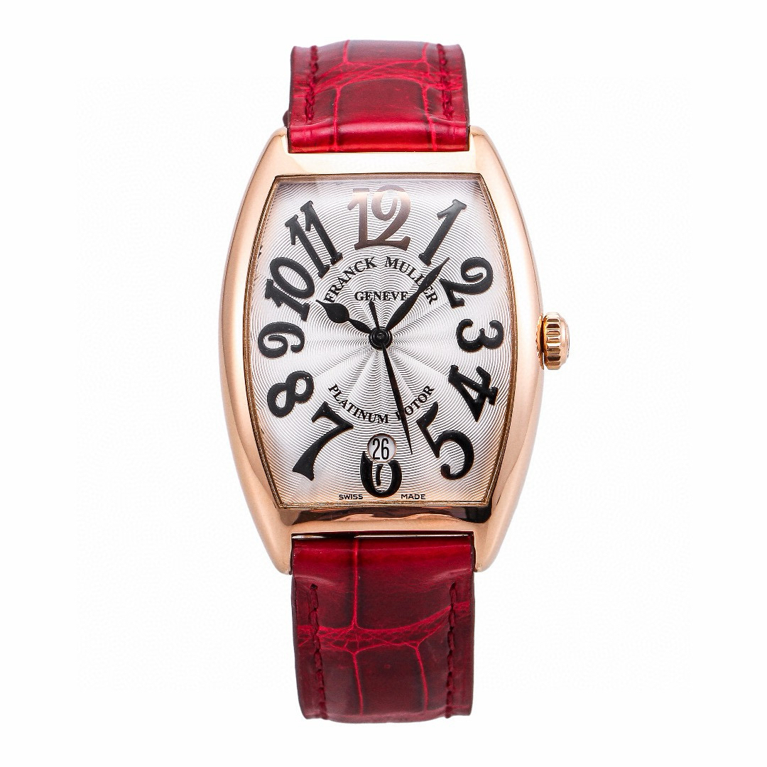 99新 Franck Muller/法兰克穆勒 麦麦推荐玫瑰金自动机械机芯2852