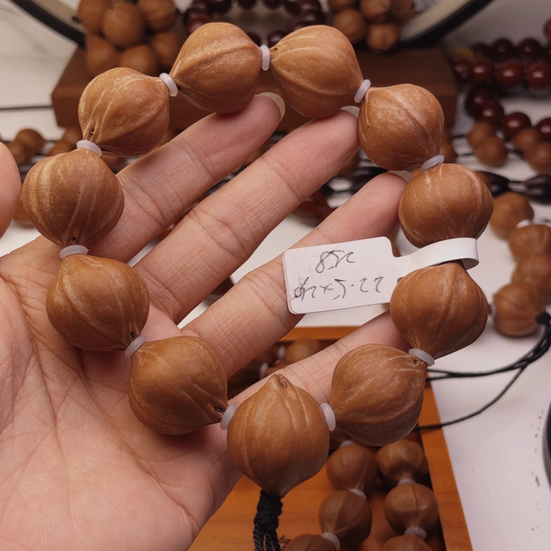 橄榄核手串/手链22.5*23尺寸铁核蒜头核精品