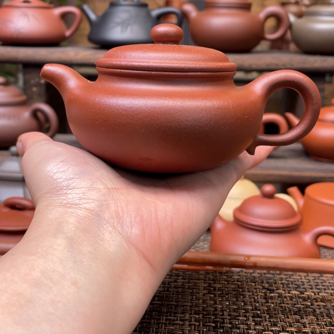 茶壶紫砂宜兴原矿紫砂手工制200
