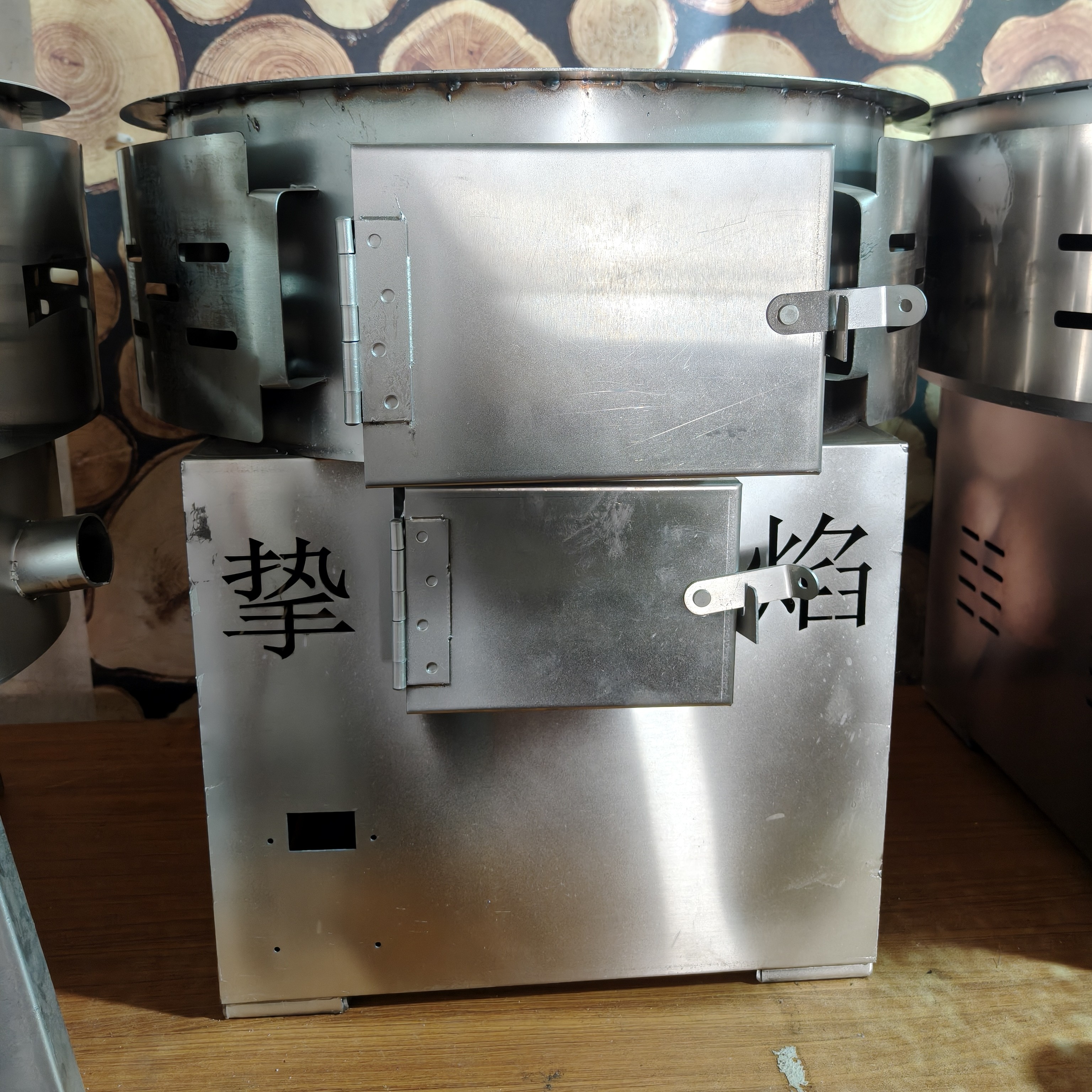 户外便携多用不锈钢外壳生铁内胆猛火无烟汽化炉坝坝宴养殖场