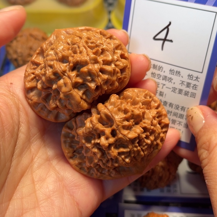 文玩核桃把件4官帽53