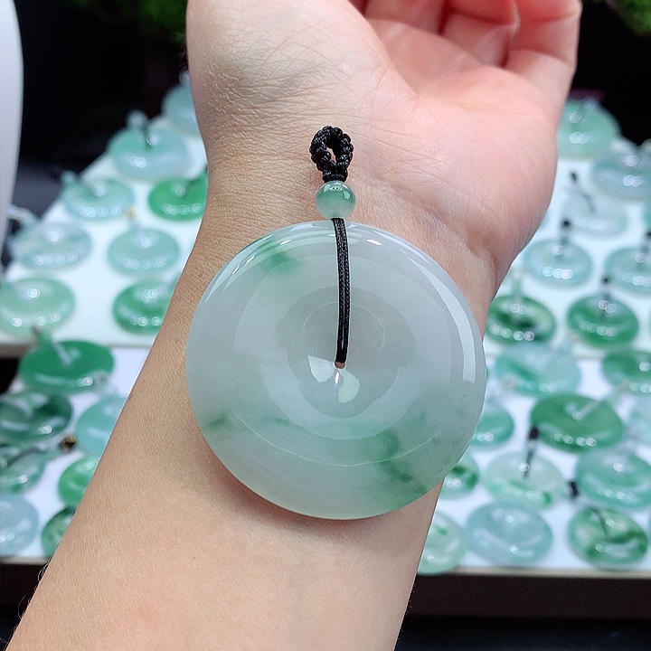 颈饰未镶嵌翡翠11尺寸44.1*5.8