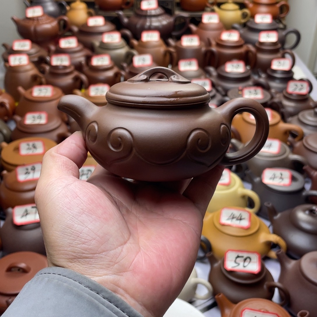 派***派茶壶紫砂宜兴紫砂半手工