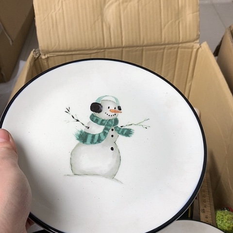 盘陶瓷制品满25拼单发货默认微瑕