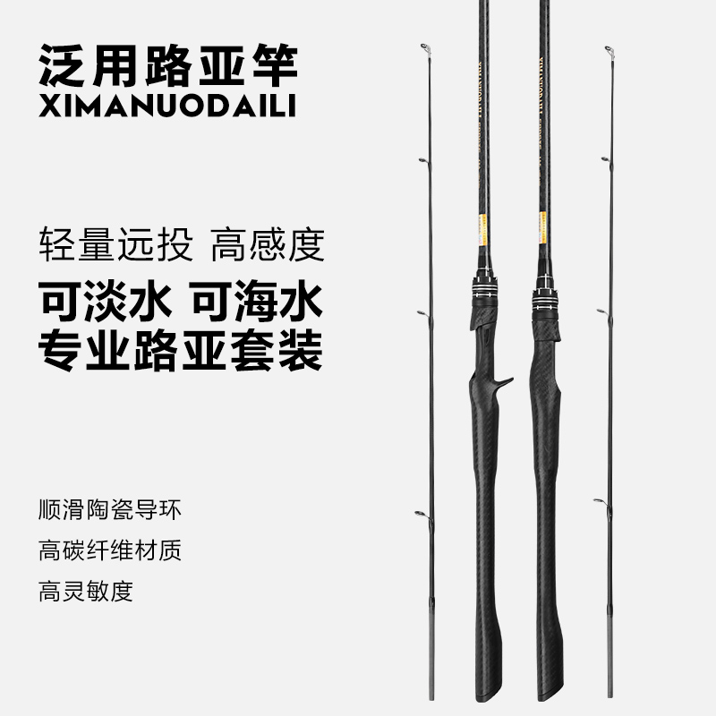 2025WSDVV新款 升级款路亚竿远投海鲈竿直柄枪柄海