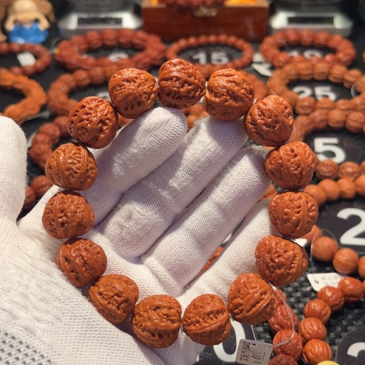 手串文玩核桃核桃手串1.9尺寸全品