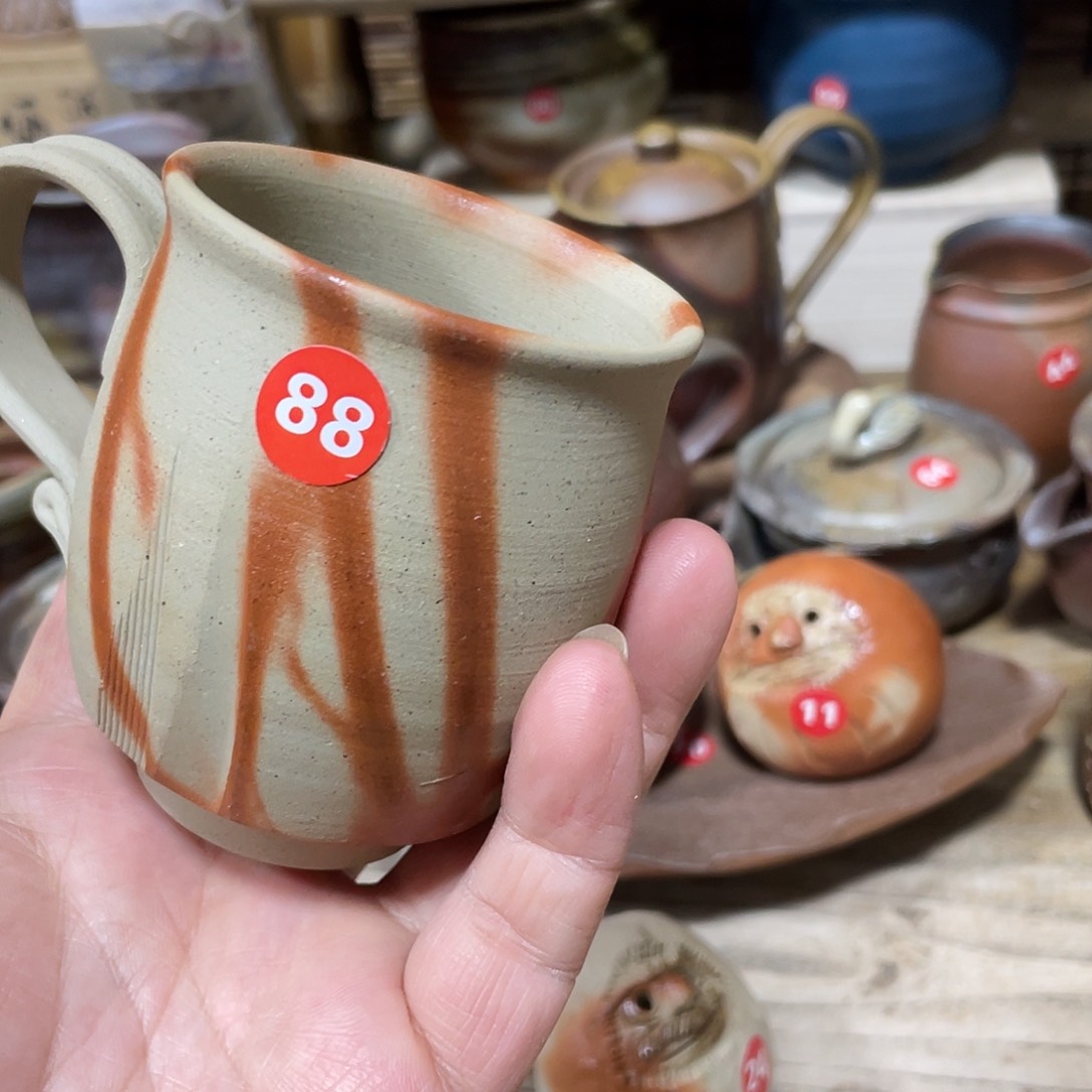 松井浩之备前茶杯