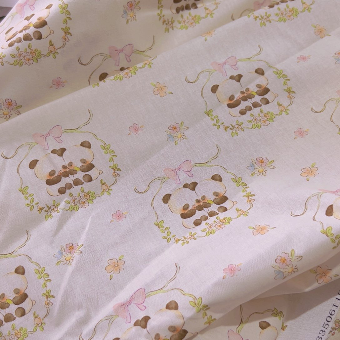 一米价纯棉平布1.1果子布艺地卷