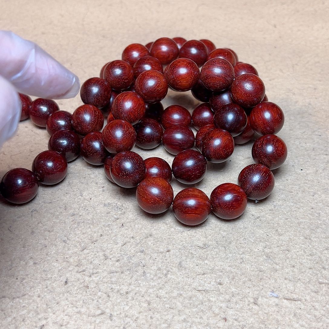 小叶紫檀手串/手链1.8原汁原味泥料