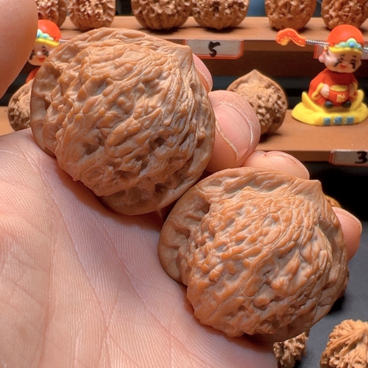 文玩核桃吊坠七步沟公子帽