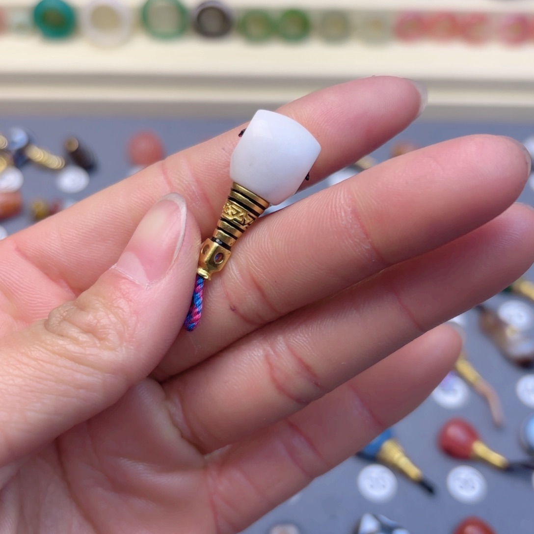 玛瑙/玉髓隔珠未镶嵌