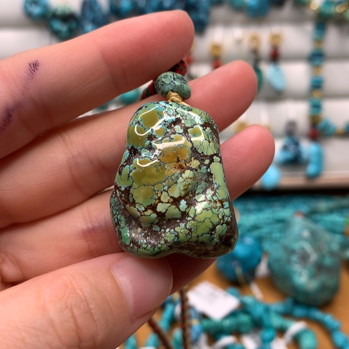 绿松石原矿未镶嵌