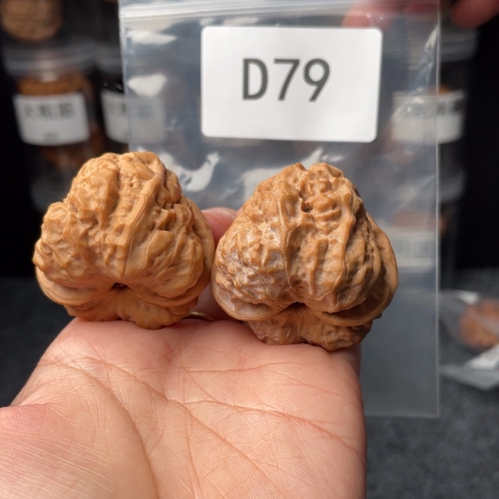 文玩核桃把件40蛤蟆