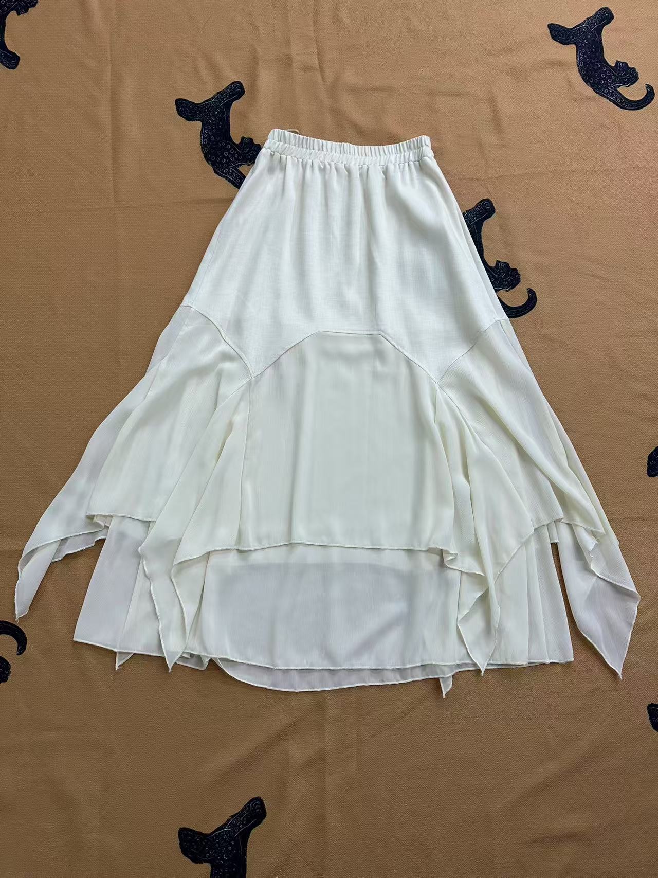 kami服饰【流仙裙】春夏时尚修身设计感显瘦全腰松紧半身裙