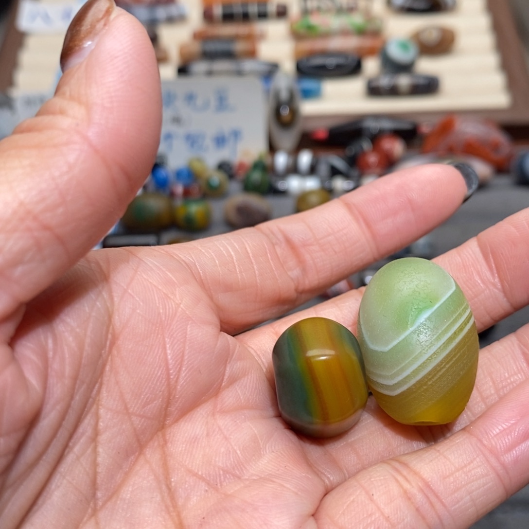 飞***空玛瑙/玉髓合金手链