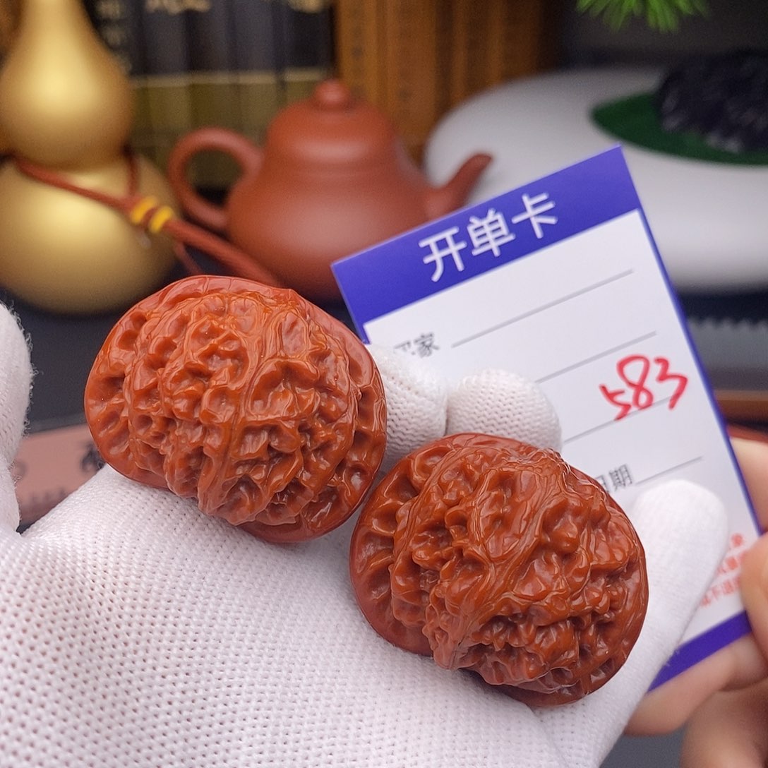 文玩核桃把件41宫灯583