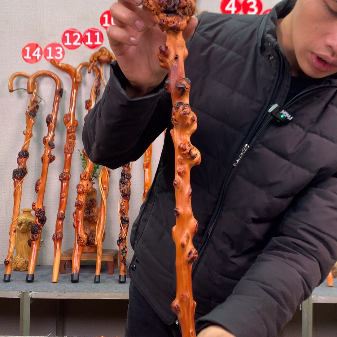 黑果木天然实木带自然纹裂介意勿拍