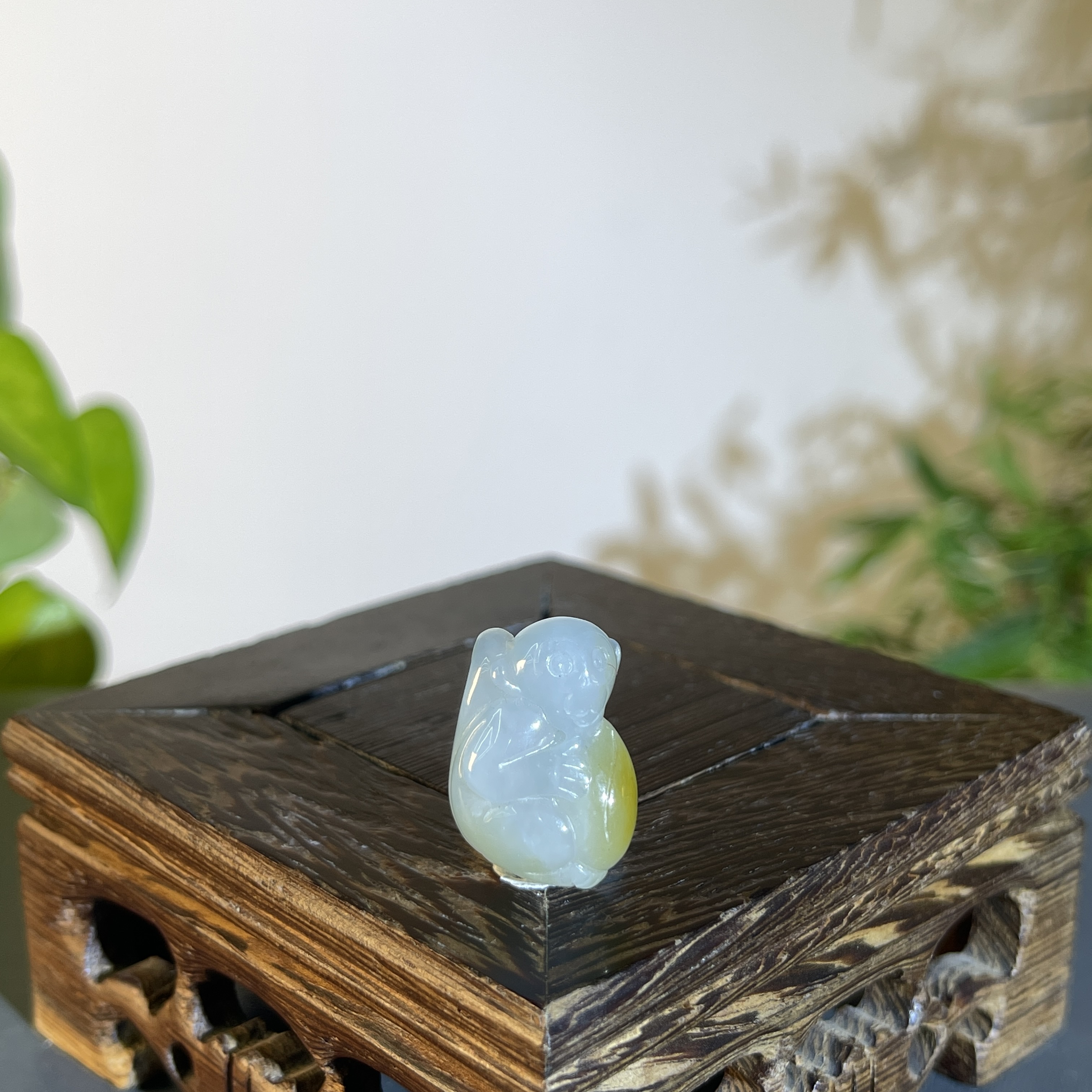 JTA11-37 天然缅甸翡翠A货 灵猴