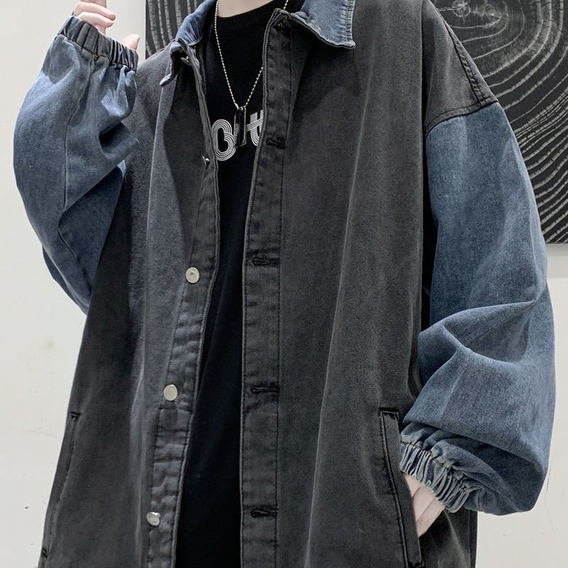 新款网红休闲宽松春秋牛仔外套09（3号店）