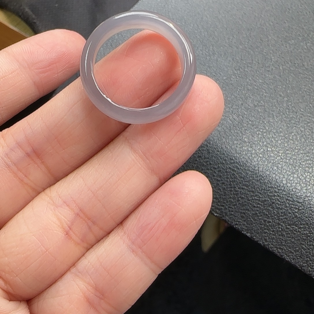 和田玉未镶嵌戒指13-15