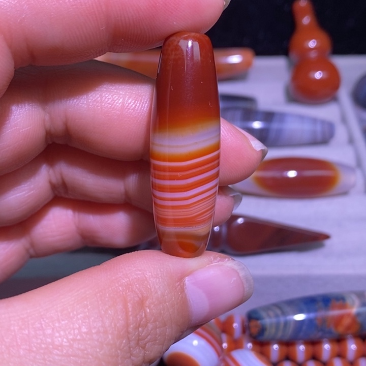 玛瑙/玉髓未镶嵌颈饰