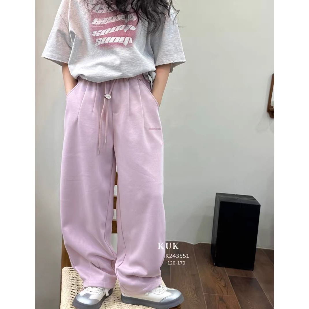 韩式休闲简约明星款女童秋季卫裤 A567 567 Q2