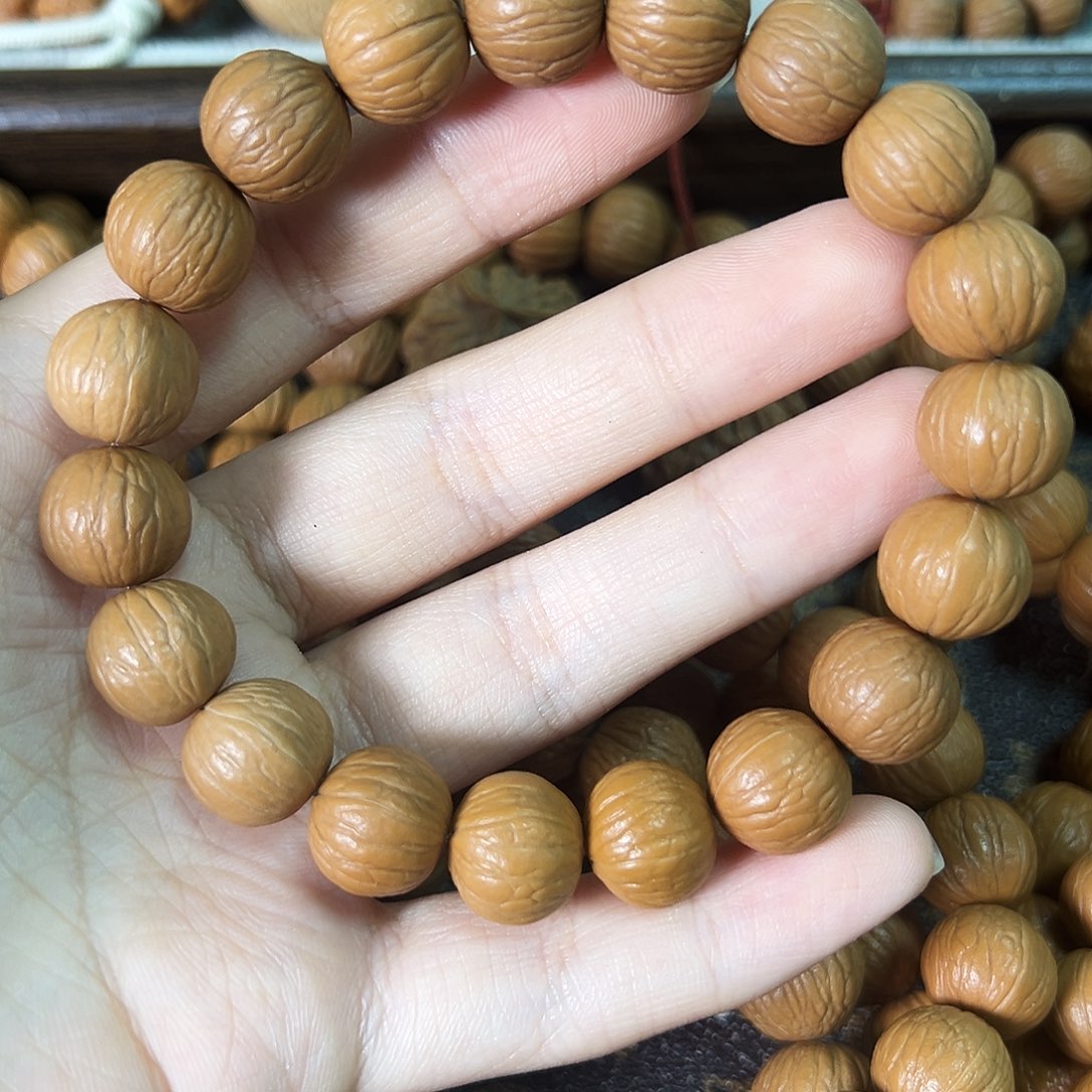 核桃手串/手链球*聚宝盆13+