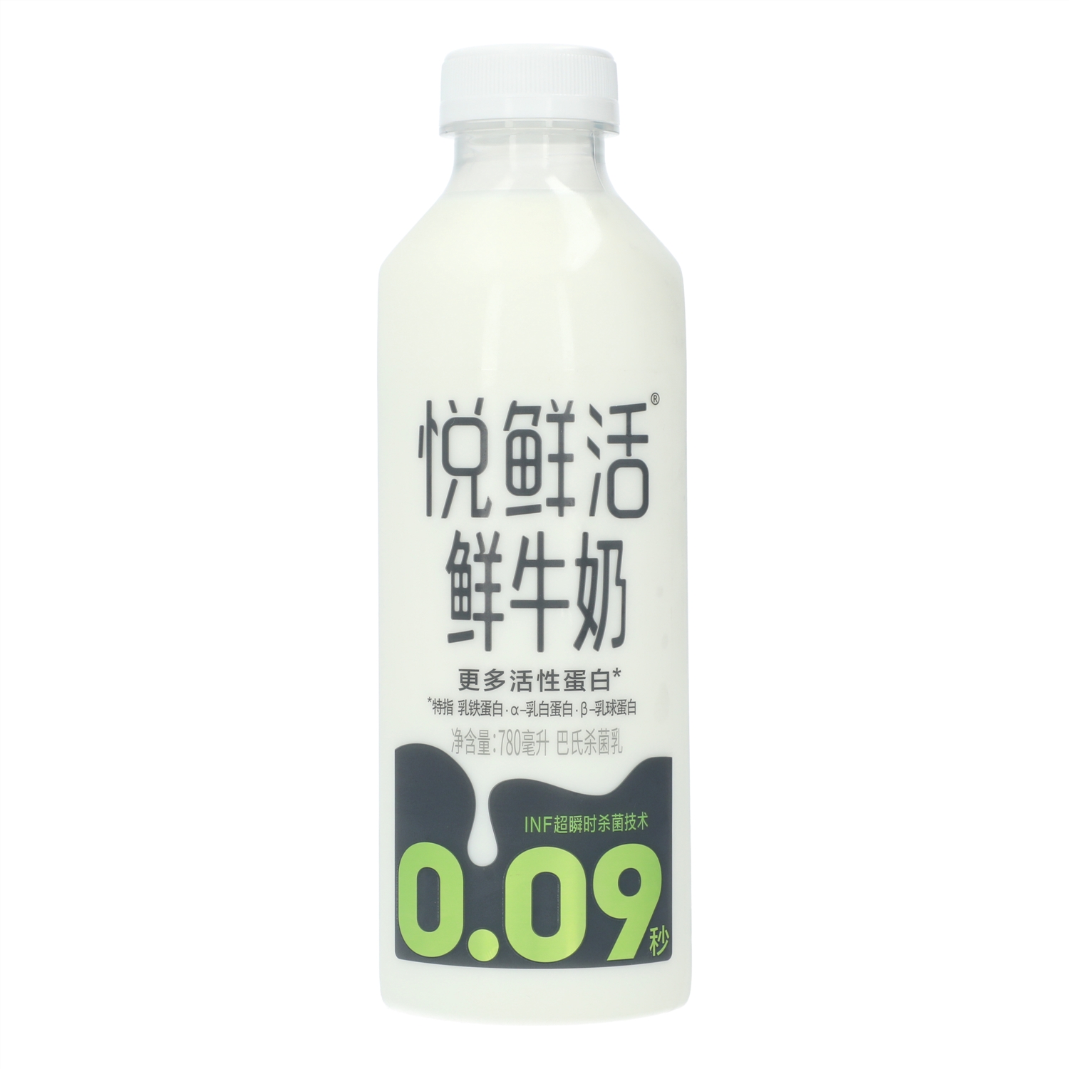 悦鲜活鲜牛奶780ml